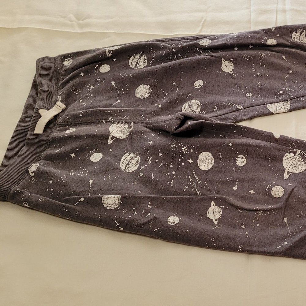 Carters Boy Space Pull On Fleece Lined Joggers